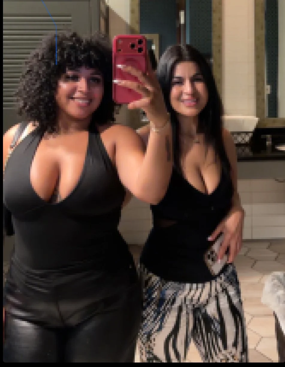 Sexy thick mixed slut Kiley from Austin Tx shows off her round titties and ass image 2