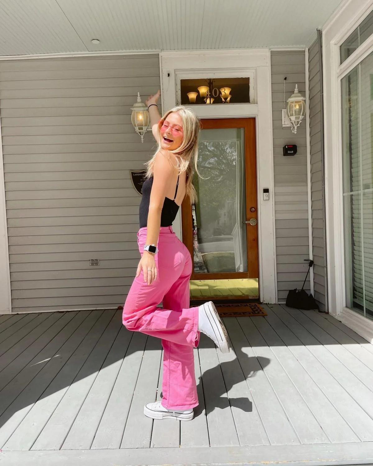 Sexy blonde college slut Emily image 3