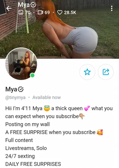 @TinyMya who got any of her?.? cover image