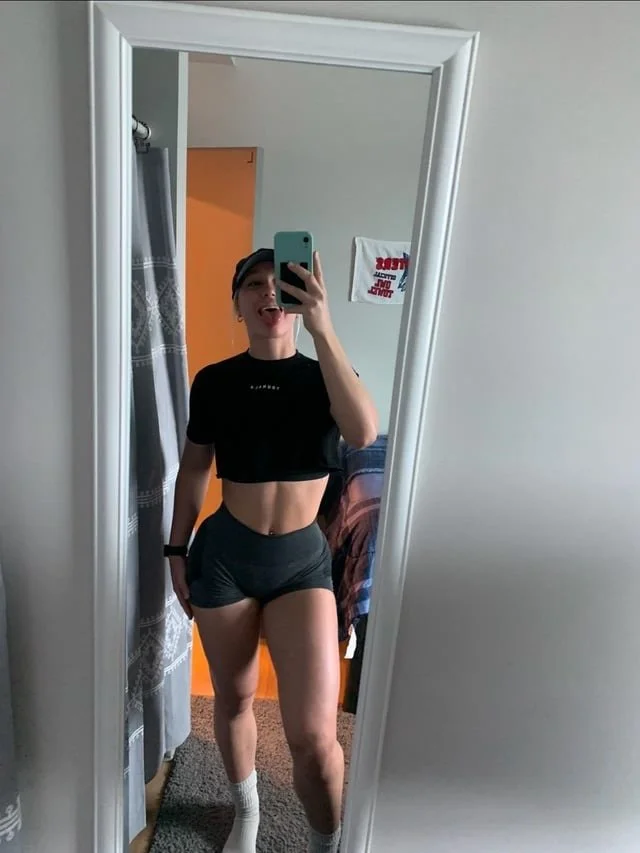 Little Blonde Gym Slut With Tight Ass image 2