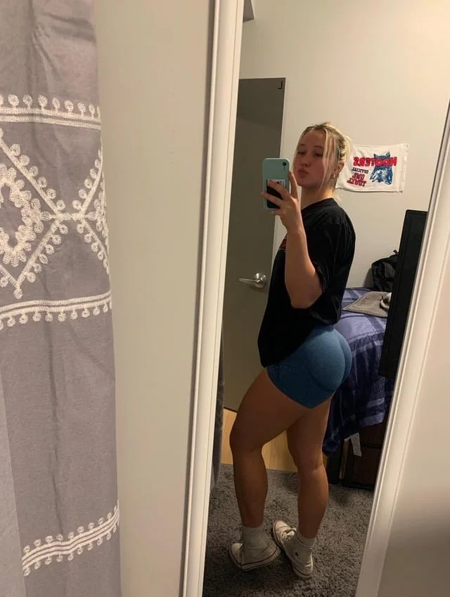Little Blonde Gym Slut With Tight Ass image 21