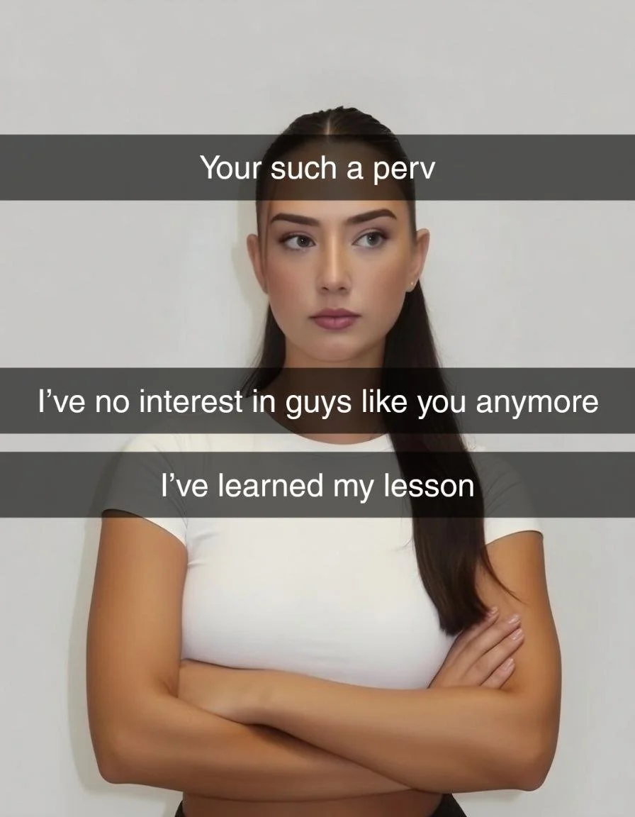 Bookworm hides with Old Bully at School Reunion part 2 Snapchat Cheating Caption Story teen nerd bbc image 13