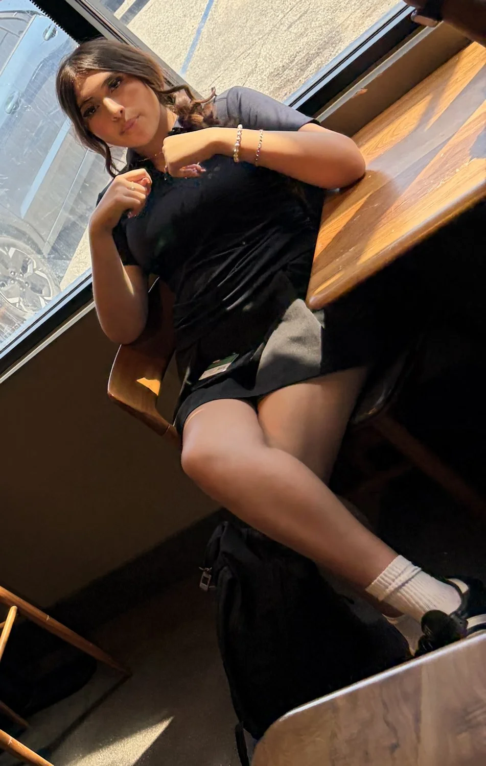 Latina in the perfect uniform main image