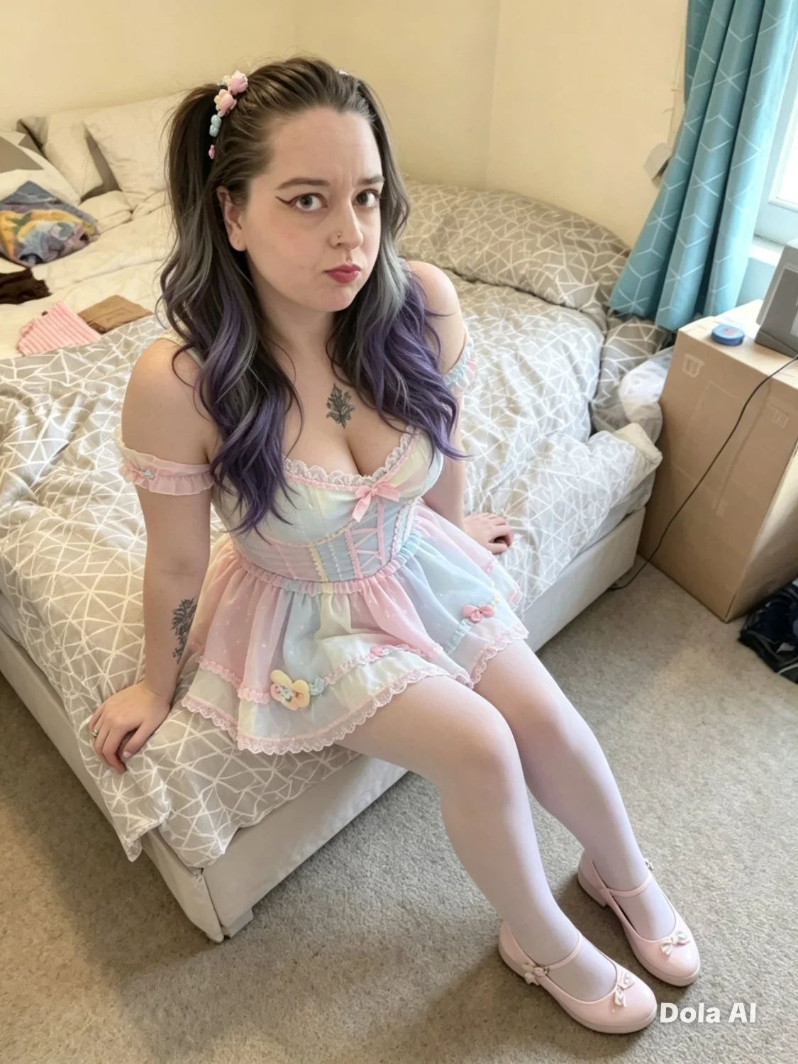 Making my friend look cute with ai image 1