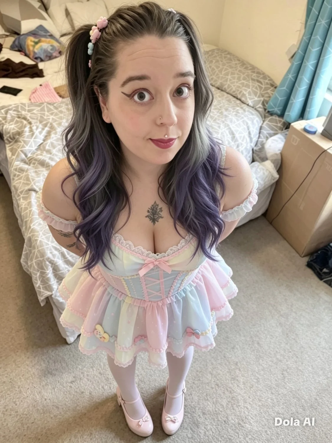 Making my friend look cute with ai image 5