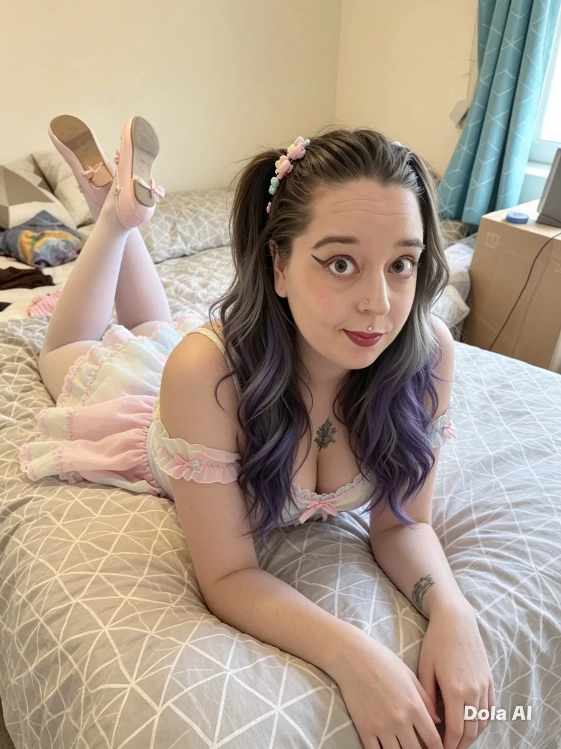 Making my friend look cute with ai image 6