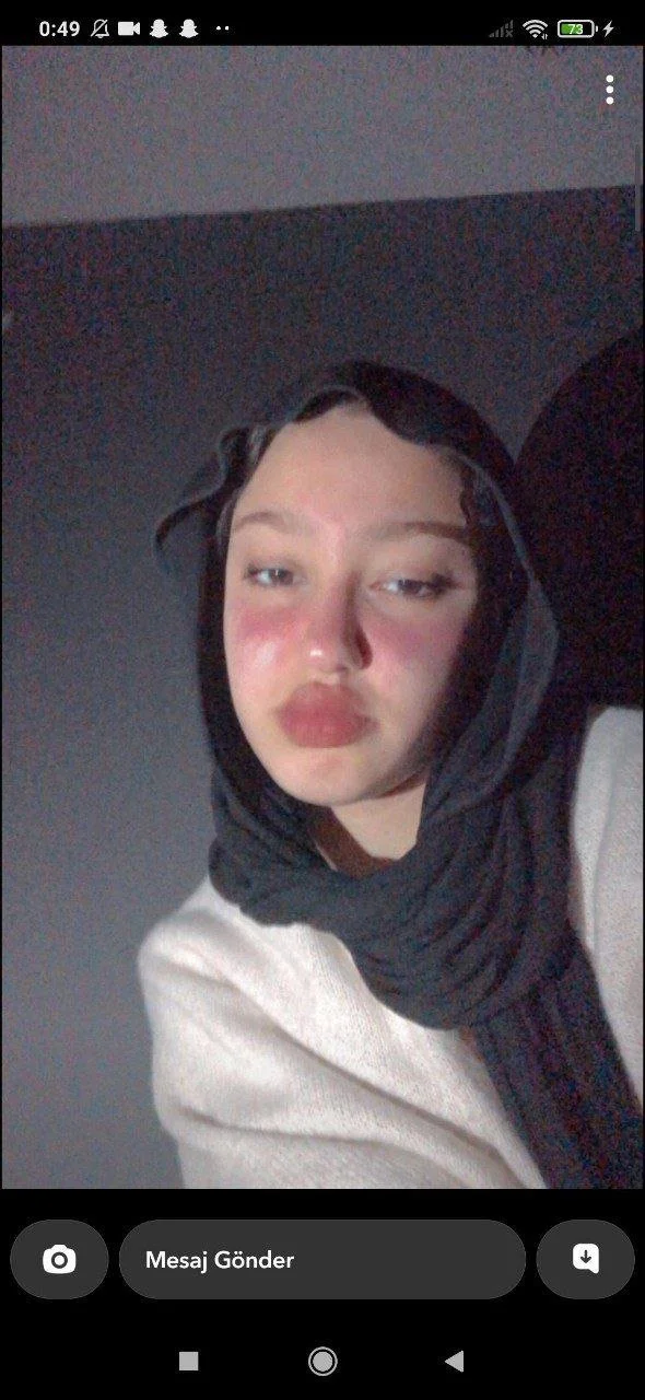 Young turkish girl with hijab image 3