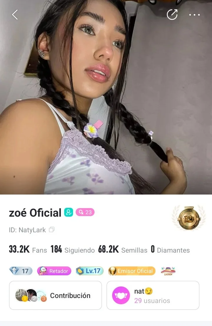 Bigo live - Zoé oficial image 2
