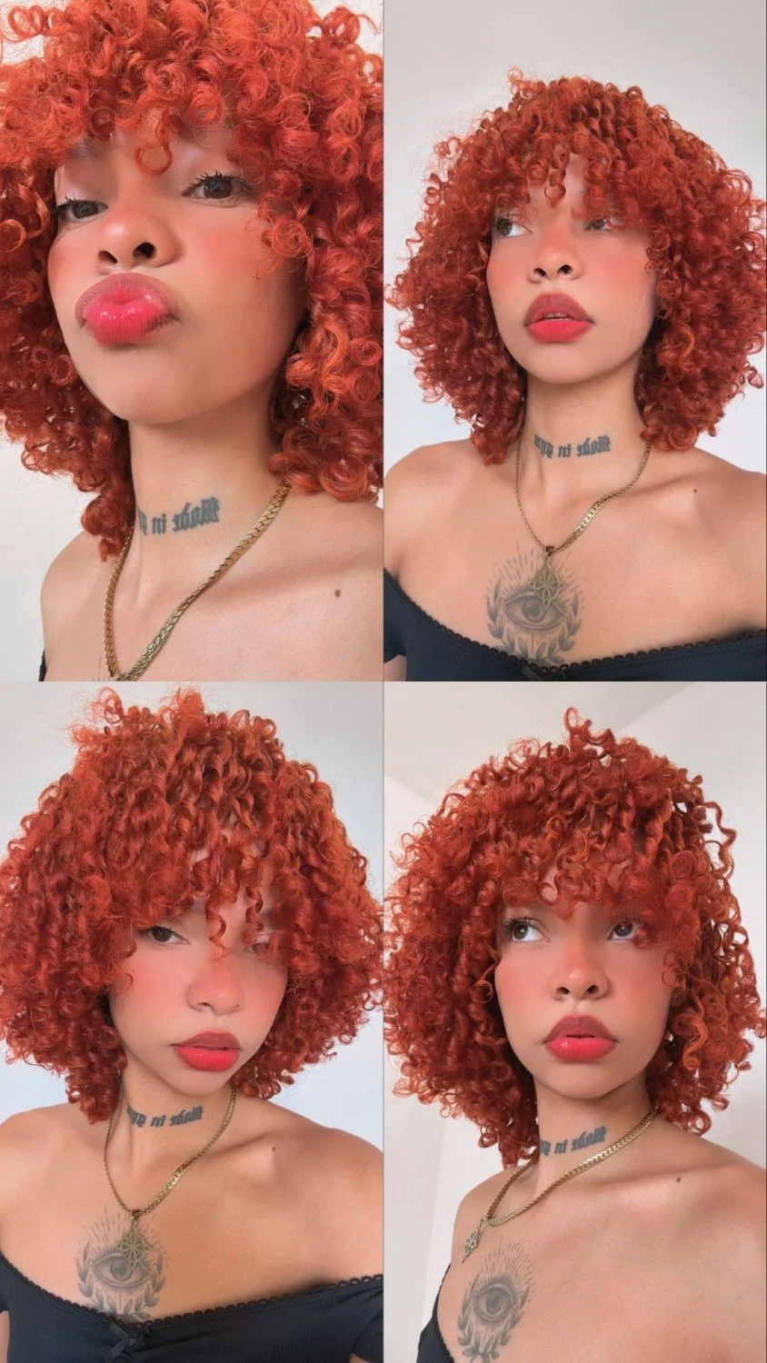 Cute red headed lightskin image 4