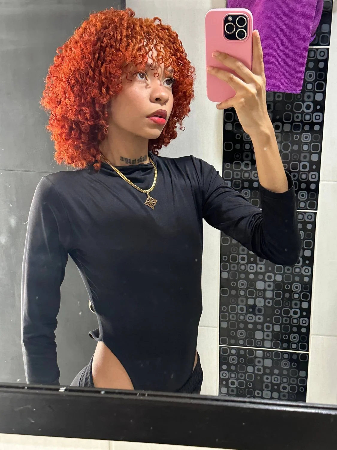 Cute red headed lightskin image 5