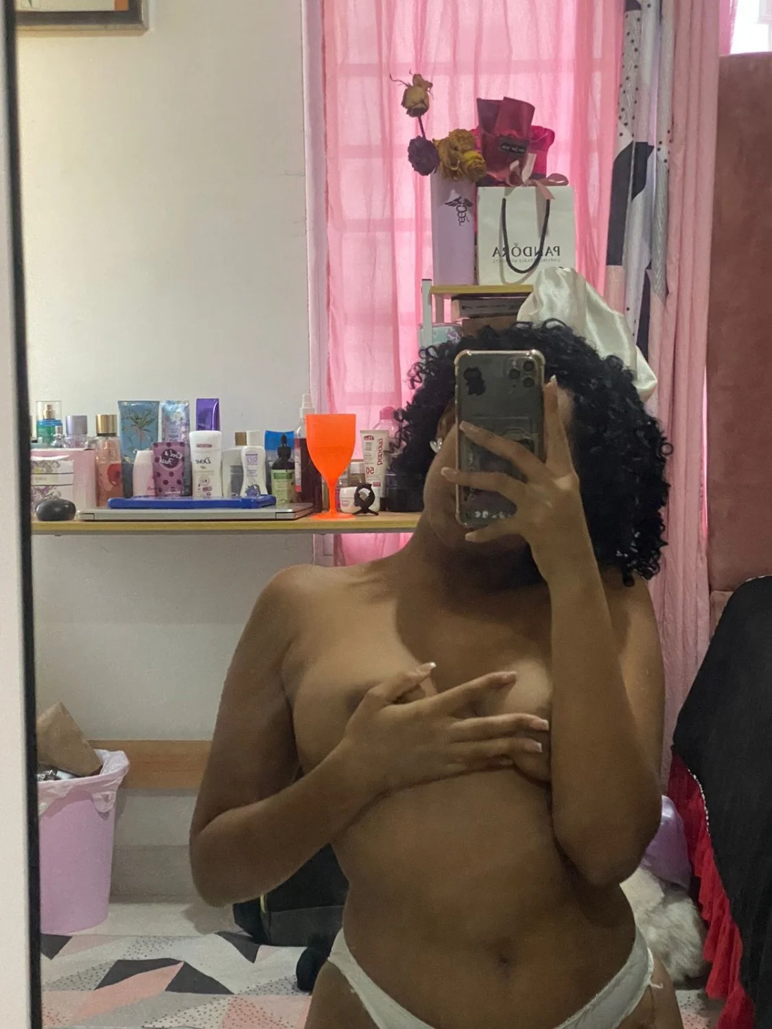 Ebony Snapchat Tits image 17