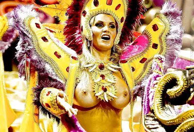 Naked Woman at Brazilian Carnival 2 cover image