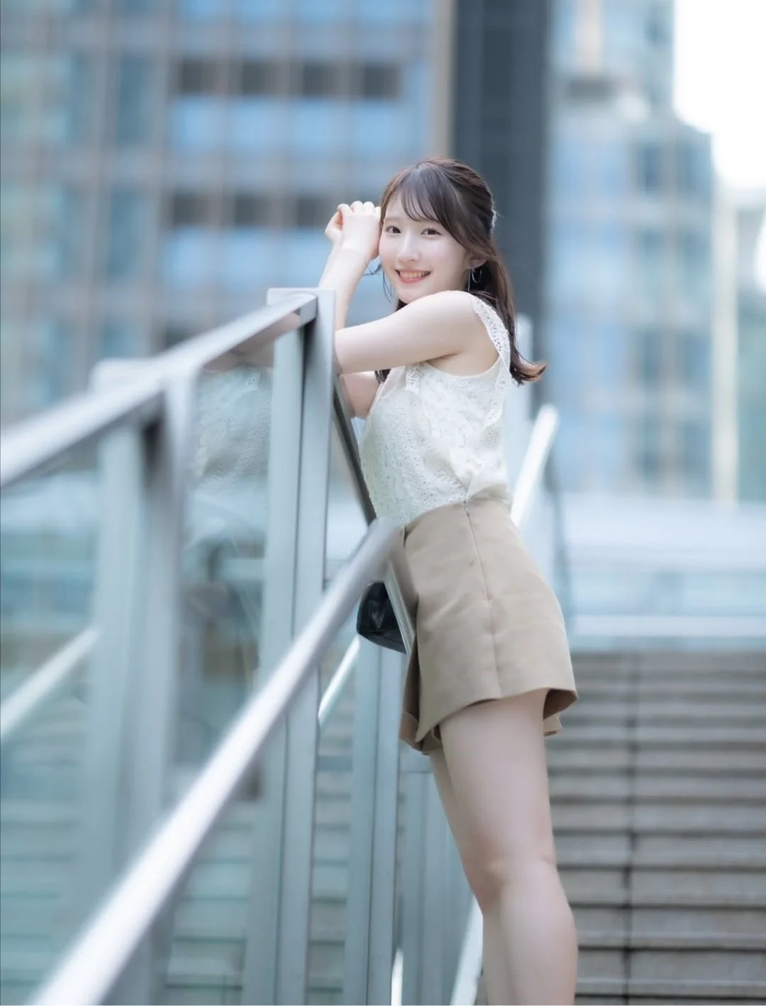🔚Japanese　顔抜き　アナウンサー　橋本華歩　ソフトエロ　一発やりたい image 23