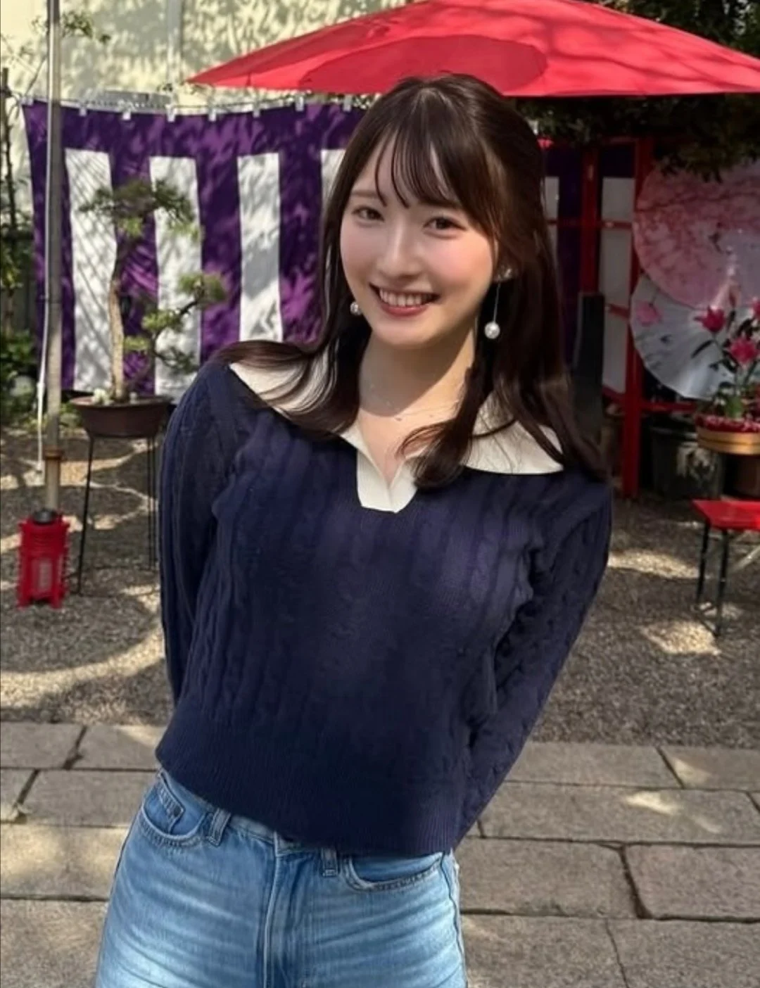 🔚Japanese　顔抜き　アナウンサー　橋本華歩　ソフトエロ　一発やりたい image 31
