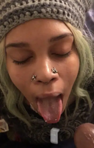 Bitch finally eats grown dick cover image