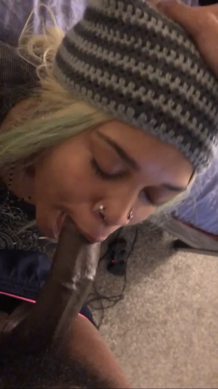 Bitch finally eats grown dick image 2