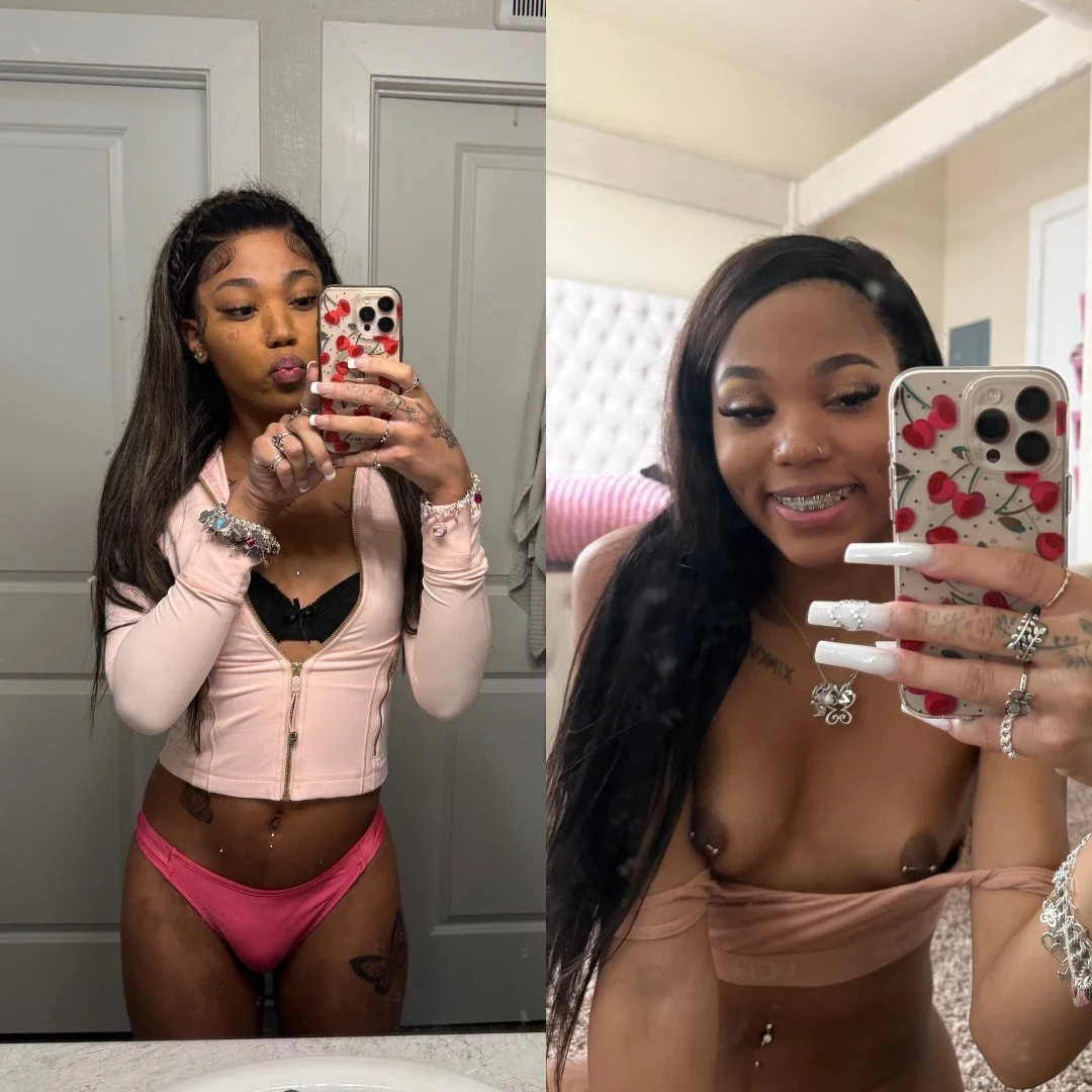 Ebony Trans Girl With Big Dick Taking BBC Up Her Ass - Tranny Trap Tgirl Ts Shemale Femboy Sissy image 5