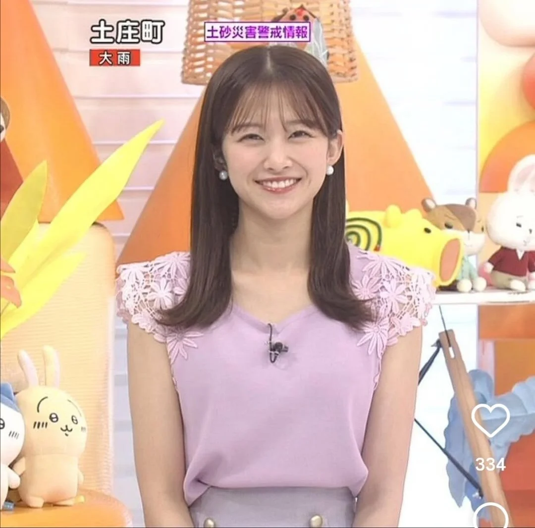 🔚Japanese　顔抜き　アナウンサー　原田葵　あおたん　ソフトエロ　一発やりたい image 18