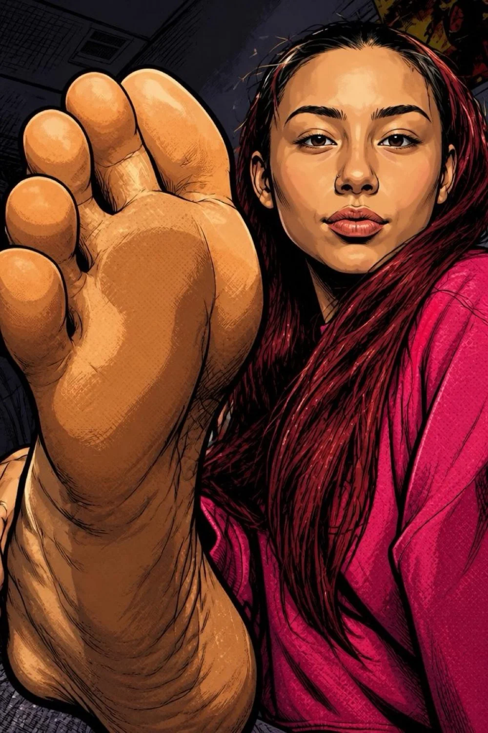 Comic feet image 11