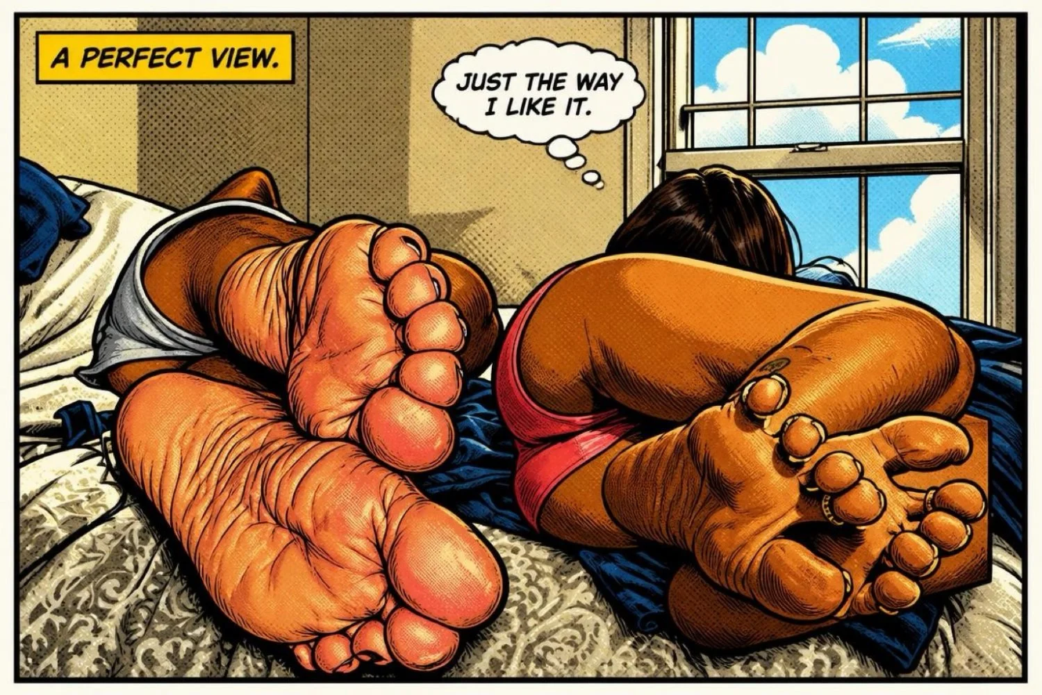 Comic feet image 4