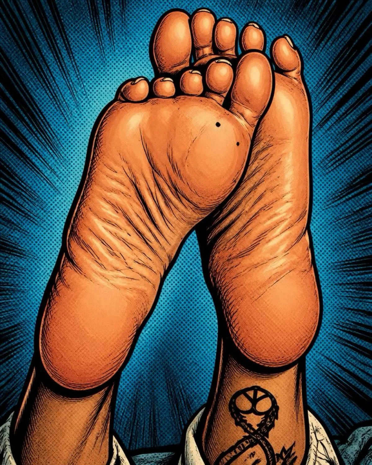 Comic feet image 9