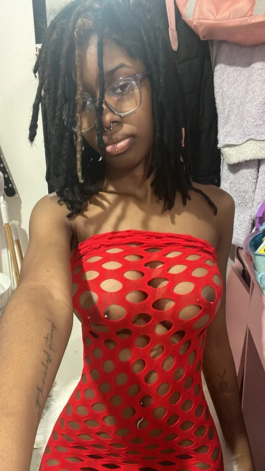 Slim Petite Ebony Dread Head With Perfect Titties N Ass 6 image 13