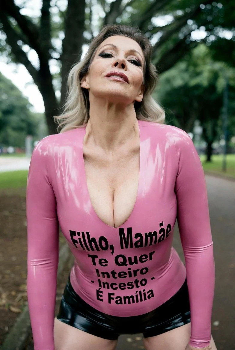 Imagens de mamães safadas que amam seus filhos de uma forma diferente. MILF - TABOO - IA - AI image 21