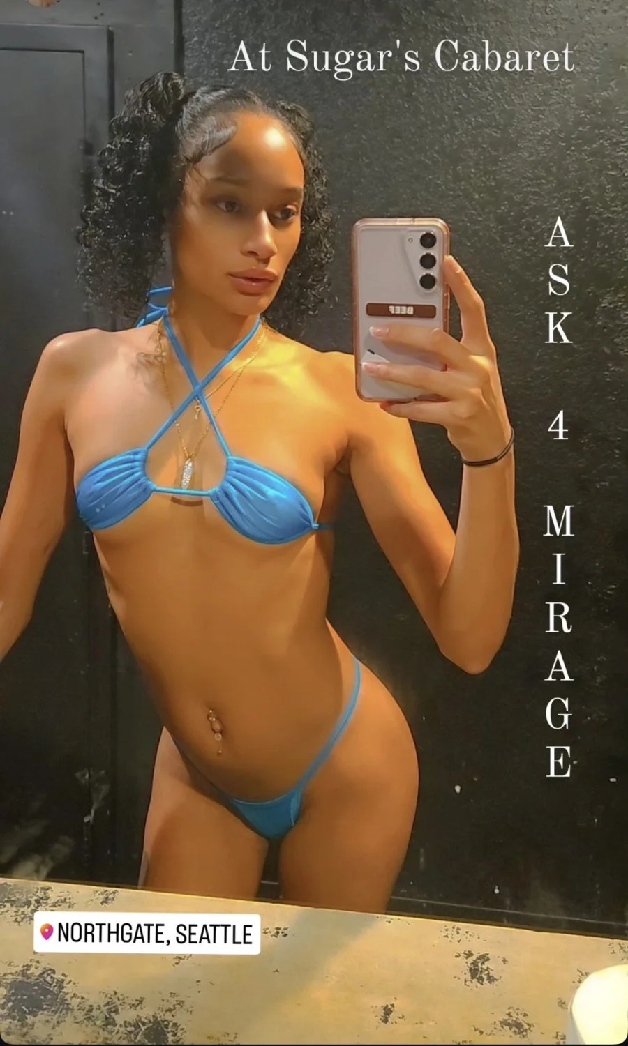 Seattle Lightskin Bikini Barista Stripper baddie image 33