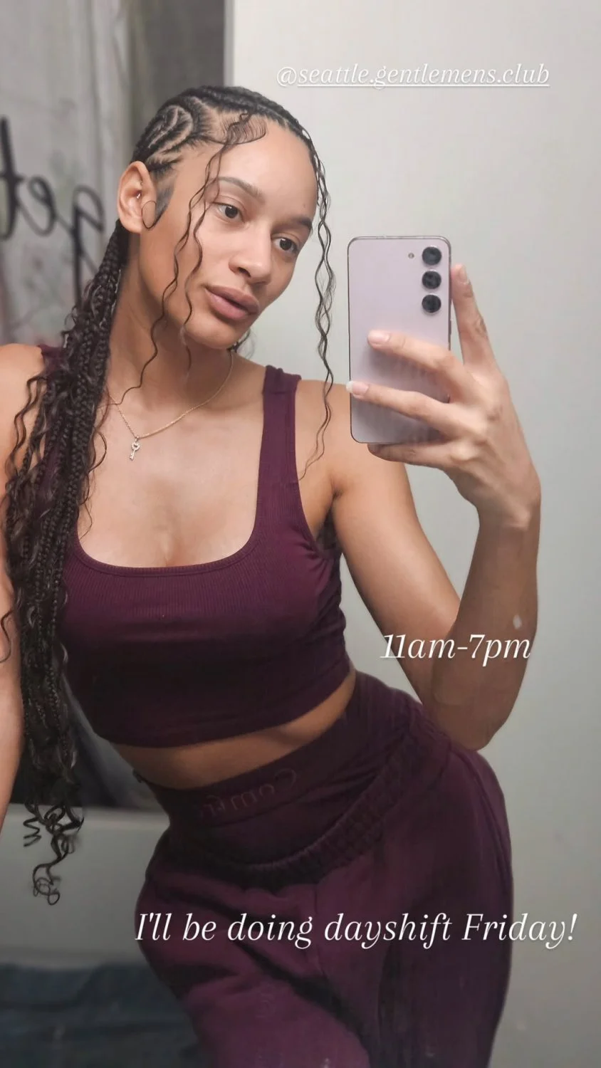 Seattle Lightskin Bikini Barista Stripper baddie image 6