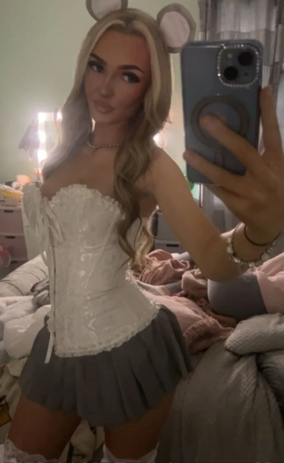 katie blonde uk chav teen 18 image 10