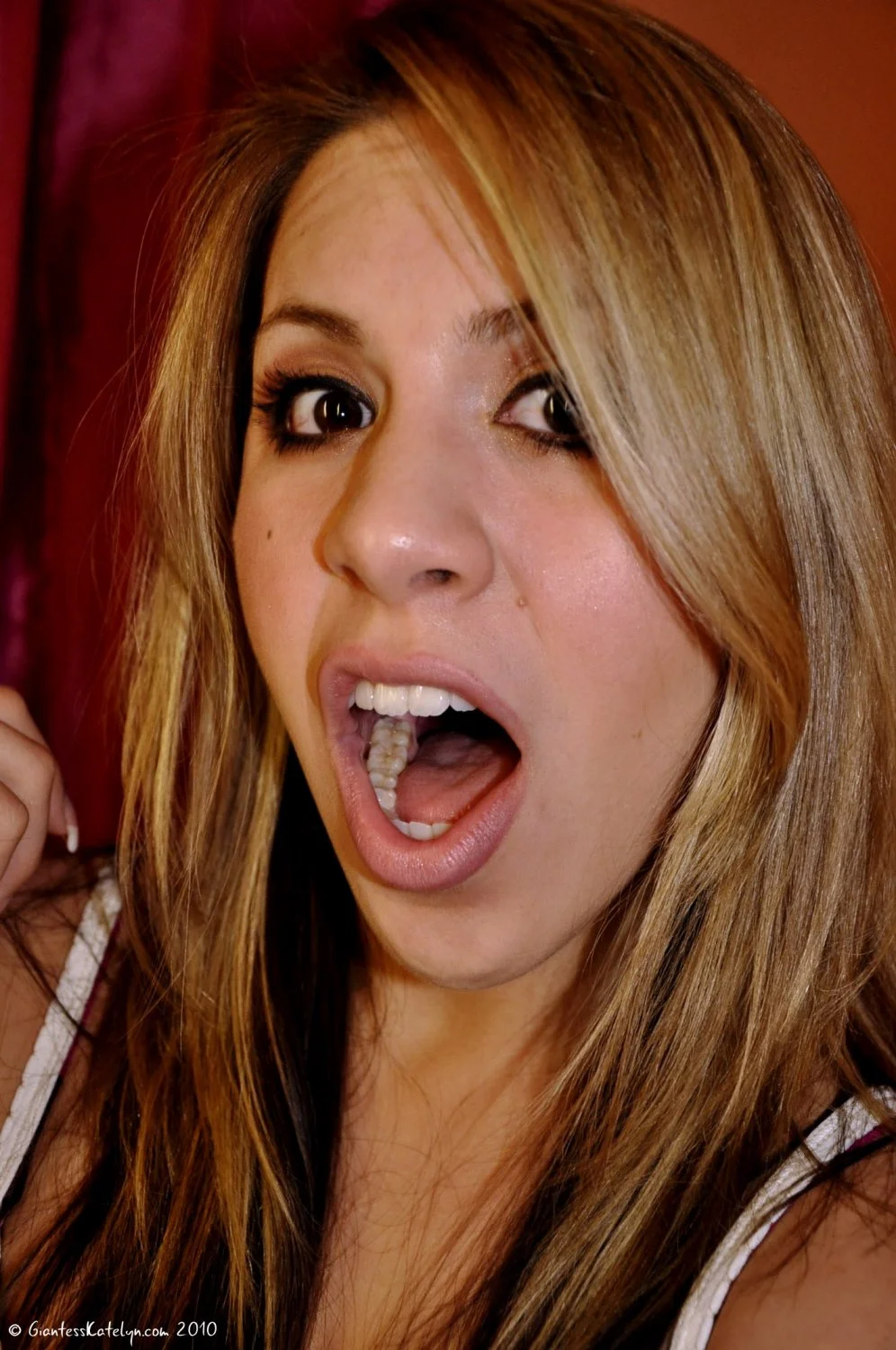Katelyn Brooks - Blonde Hair Mouth Tease image 24