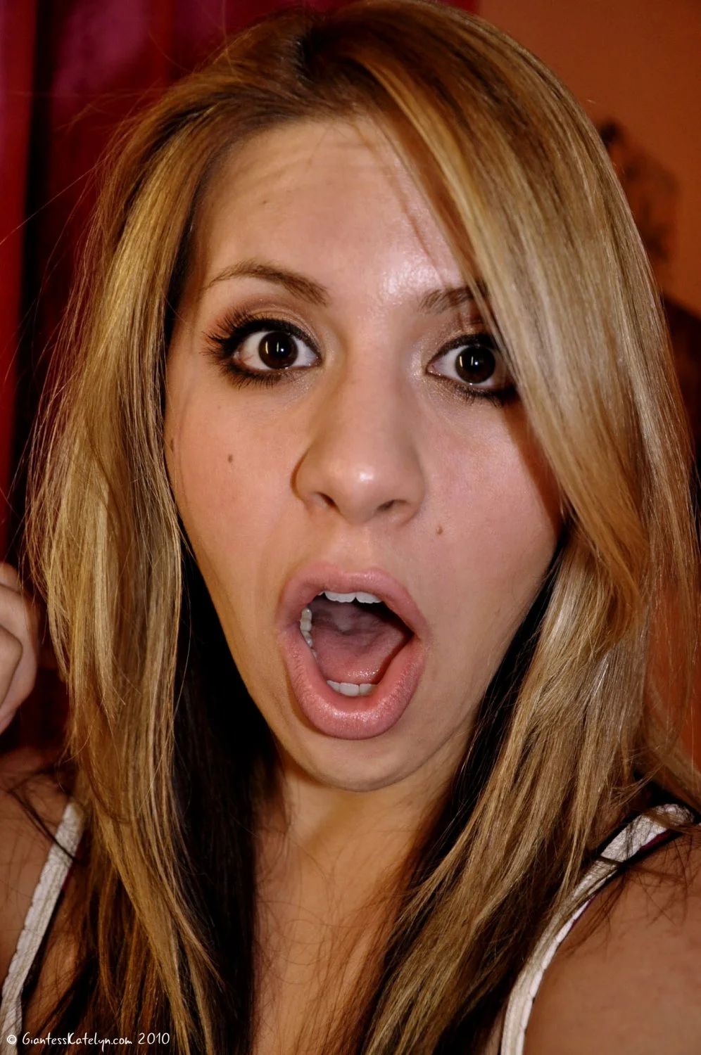 Katelyn Brooks - Blonde Hair Mouth Tease image 25