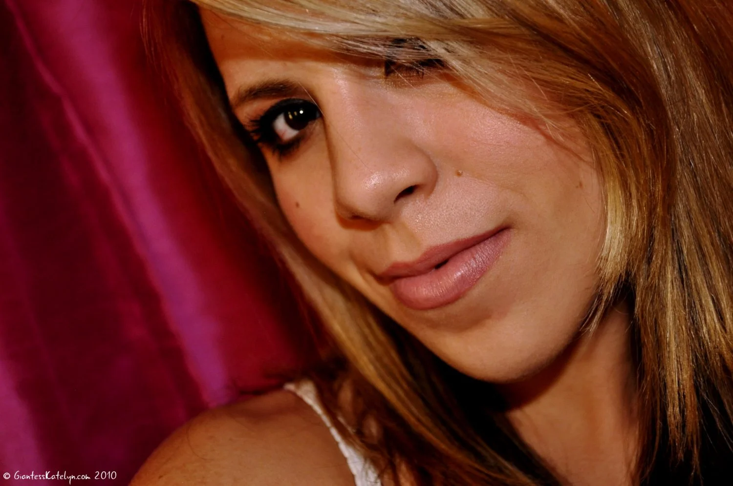 Katelyn Brooks - Blonde Hair Mouth Tease image 33