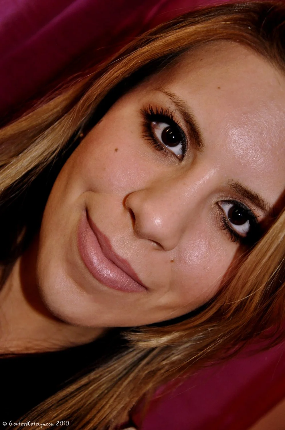 Katelyn Brooks - Blonde Hair Mouth Tease image 5