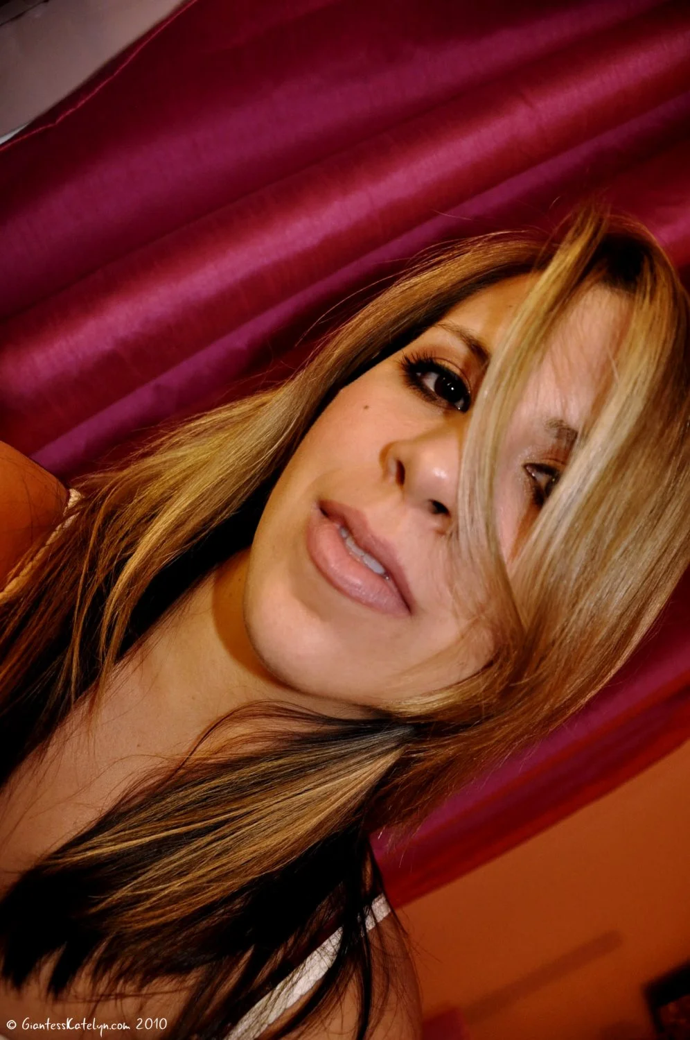 Katelyn Brooks - Blonde Hair Mouth Tease image 7