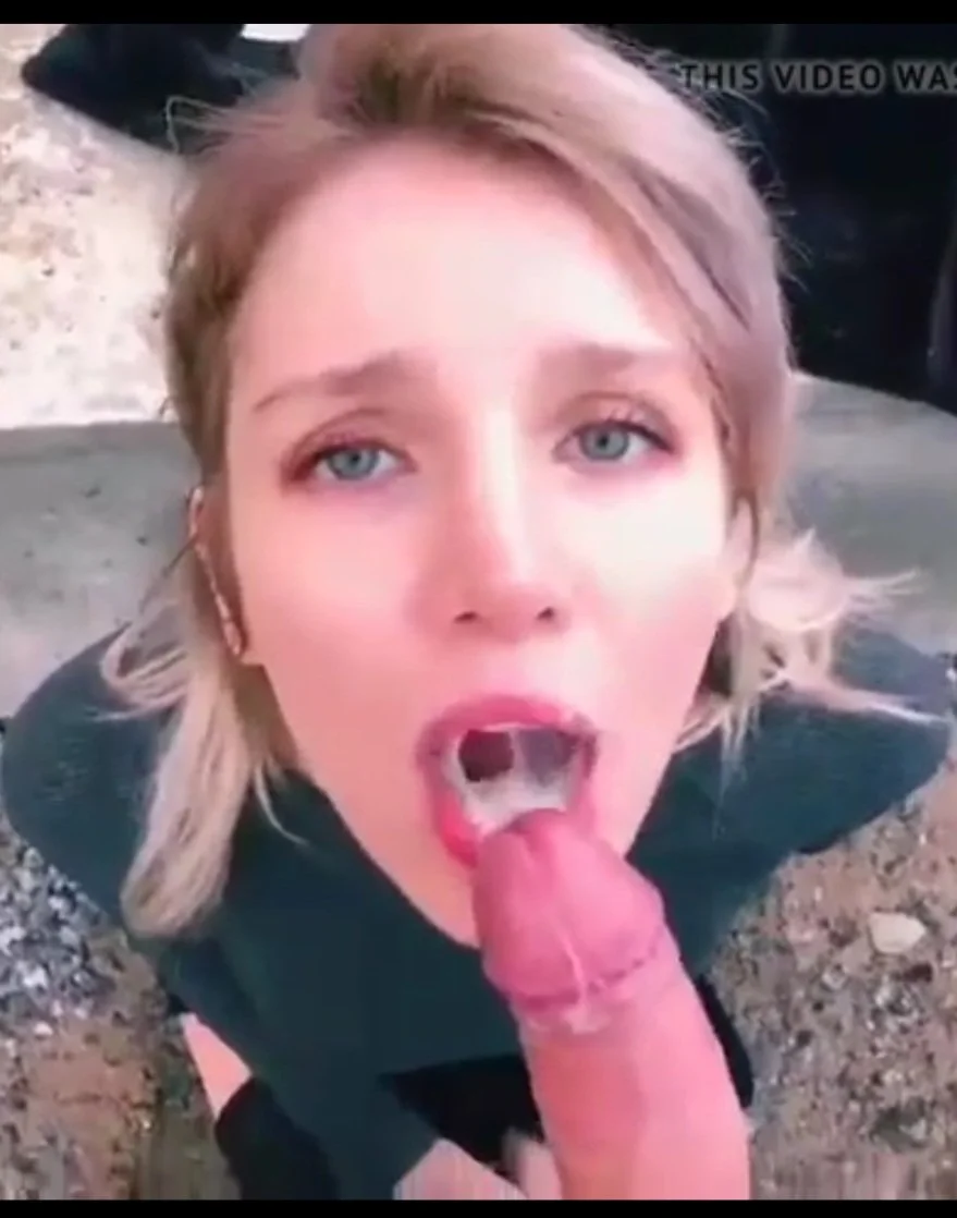 Swalling nut on the street💦👀 image 7