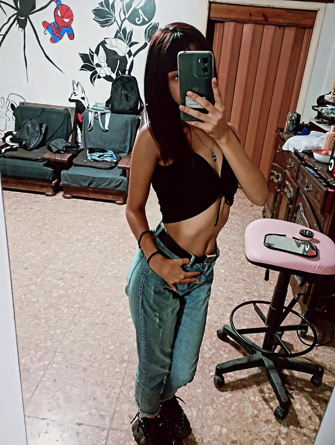 Latina slut turns 18 and give her first bj to her cousin image 5