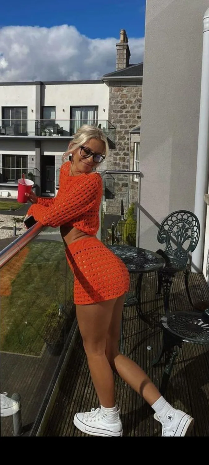 Slutty Blonde Scottish Chav image 4