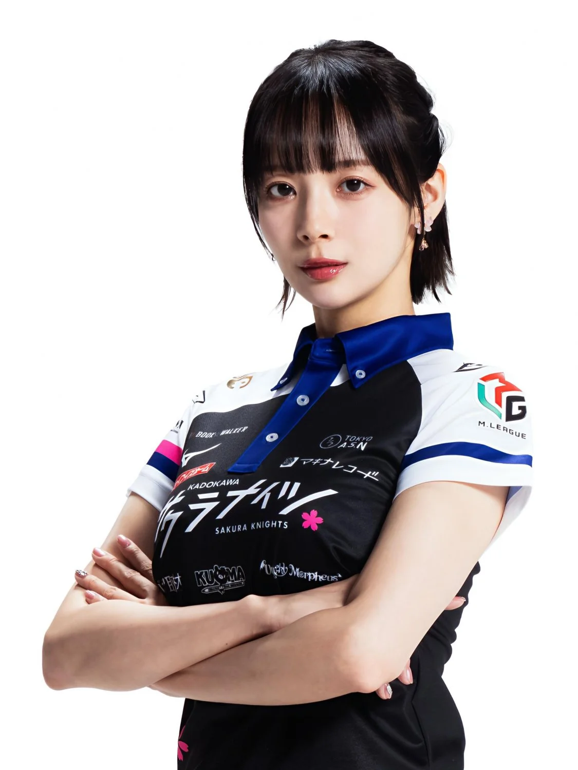 Okada Sayaka(black×blue uniform) image 4