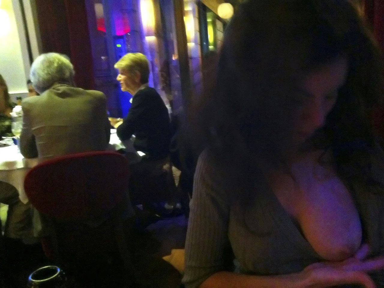 French girls (mostly) not shy in public image 11