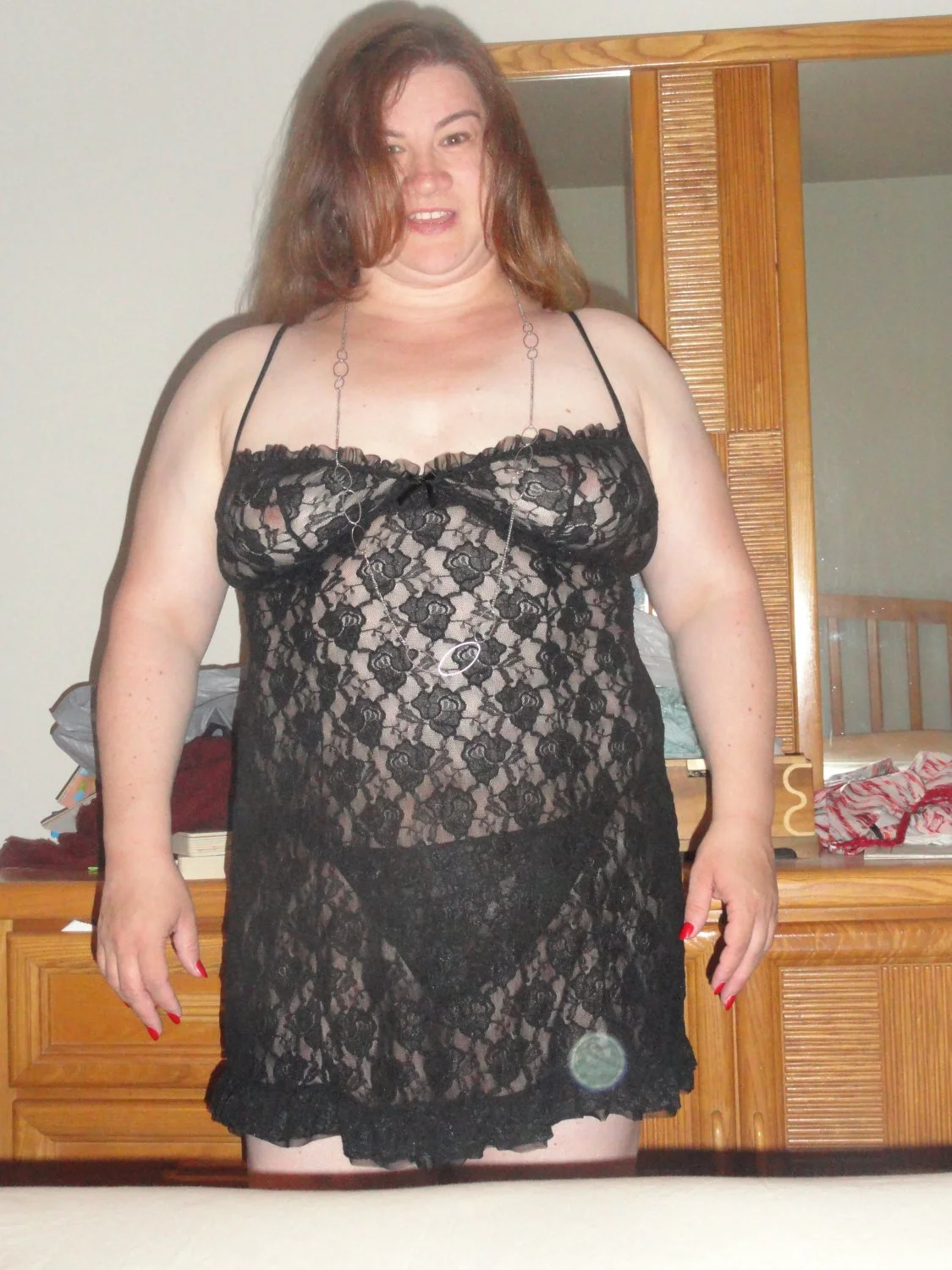 Christy Michelle G (MI) - Black Negligeé image 2