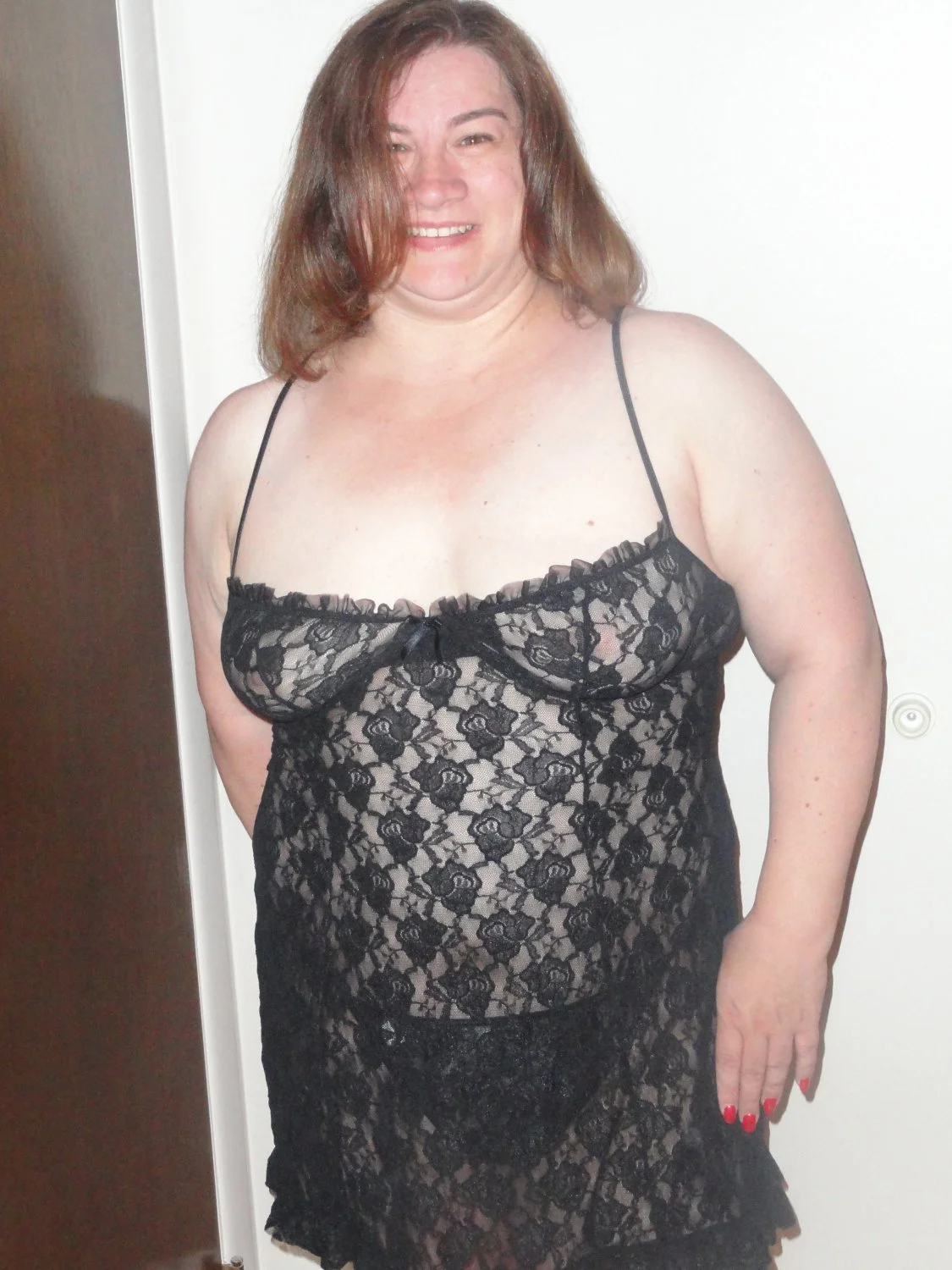 Christy Michelle G (MI) - Black Negligeé image 3