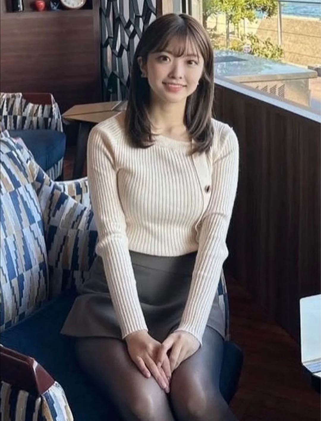 🔚Japanese　顔抜き　アナウンサー　檜垣すみれ　ソフトエロ　一発やりたい image 30