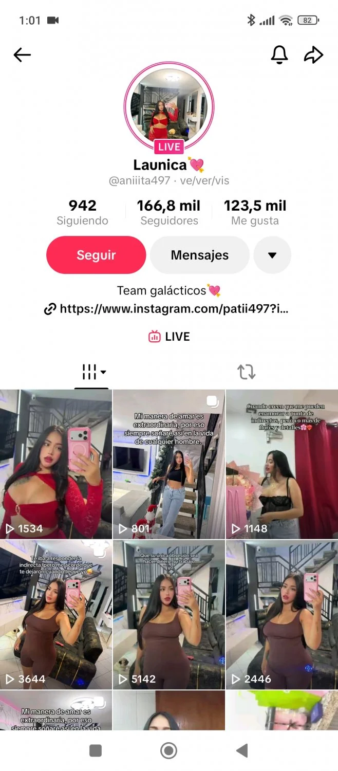 La única vs Cinthia Salgado chicharrones tiktok&telegram image 3