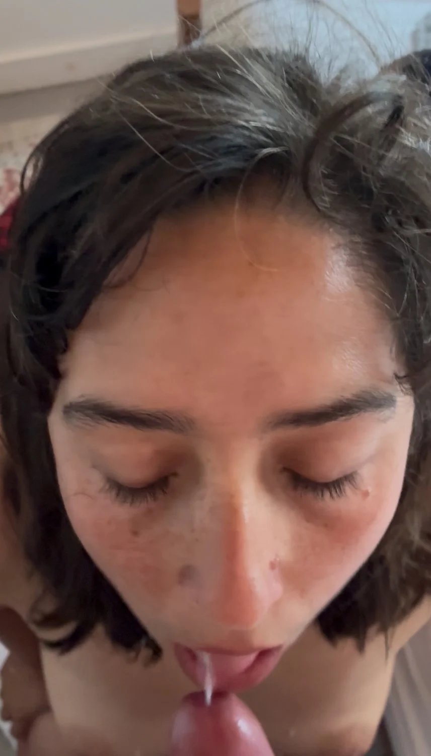 Cum on slut wife’s tits image 3