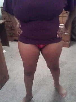 Light skin ebony modeling for me in her sling shot bodysuit soft ass image 9