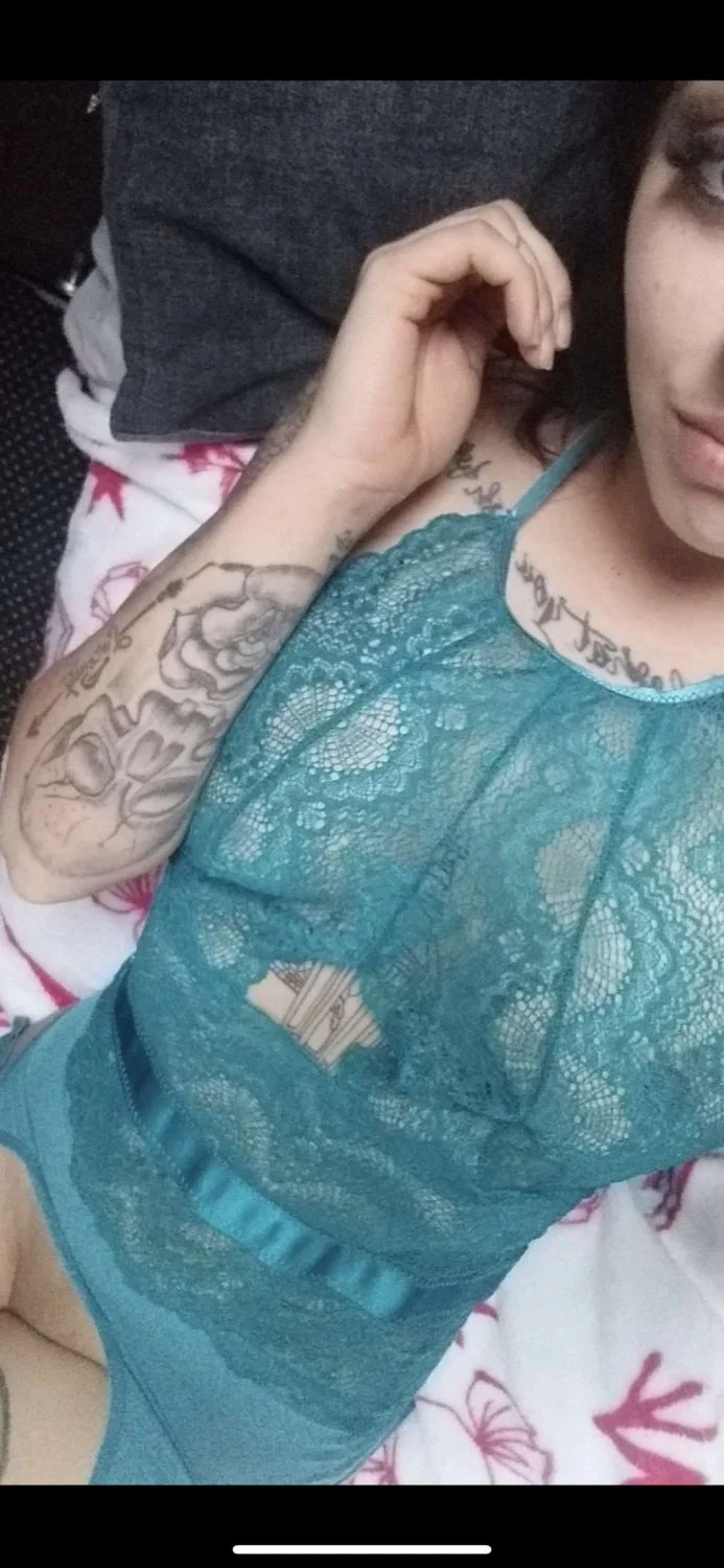 Sam from Rhyll in Wales UK in lingerie and showing off her naked body image 4