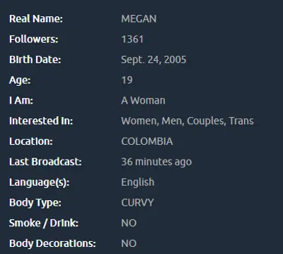Megan cover image