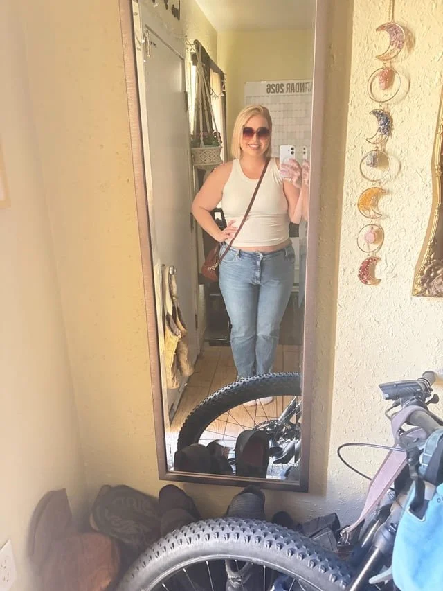 Big Tits & Ass On Fat Blonde Slut image 48
