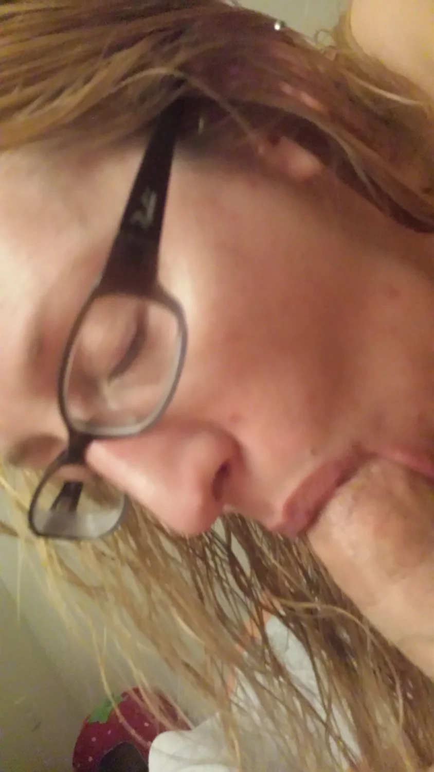 Ally is a sexy cock sucker image 10